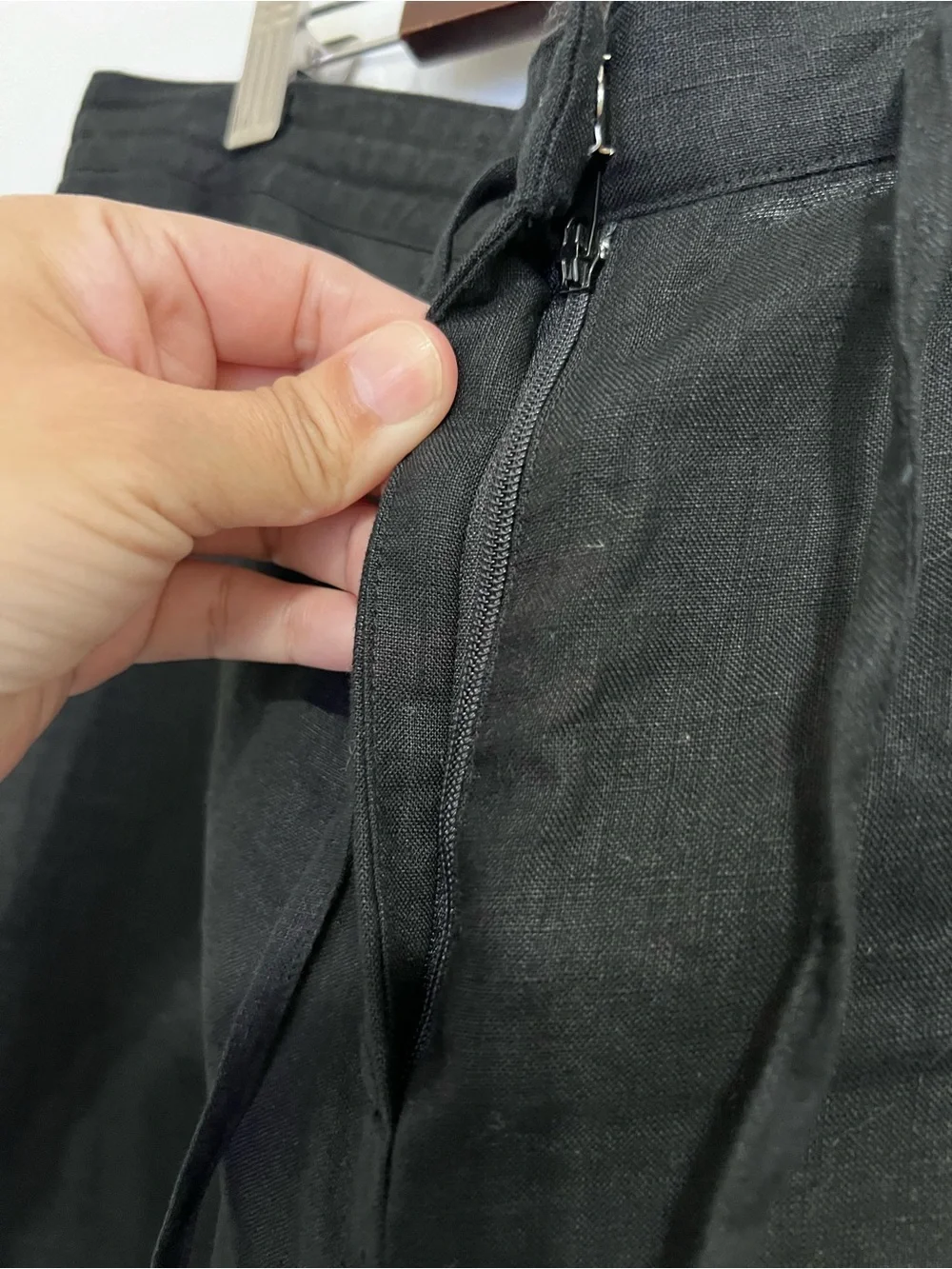 Lane Bryant Black Cropped Drawstring Pants size 14/16